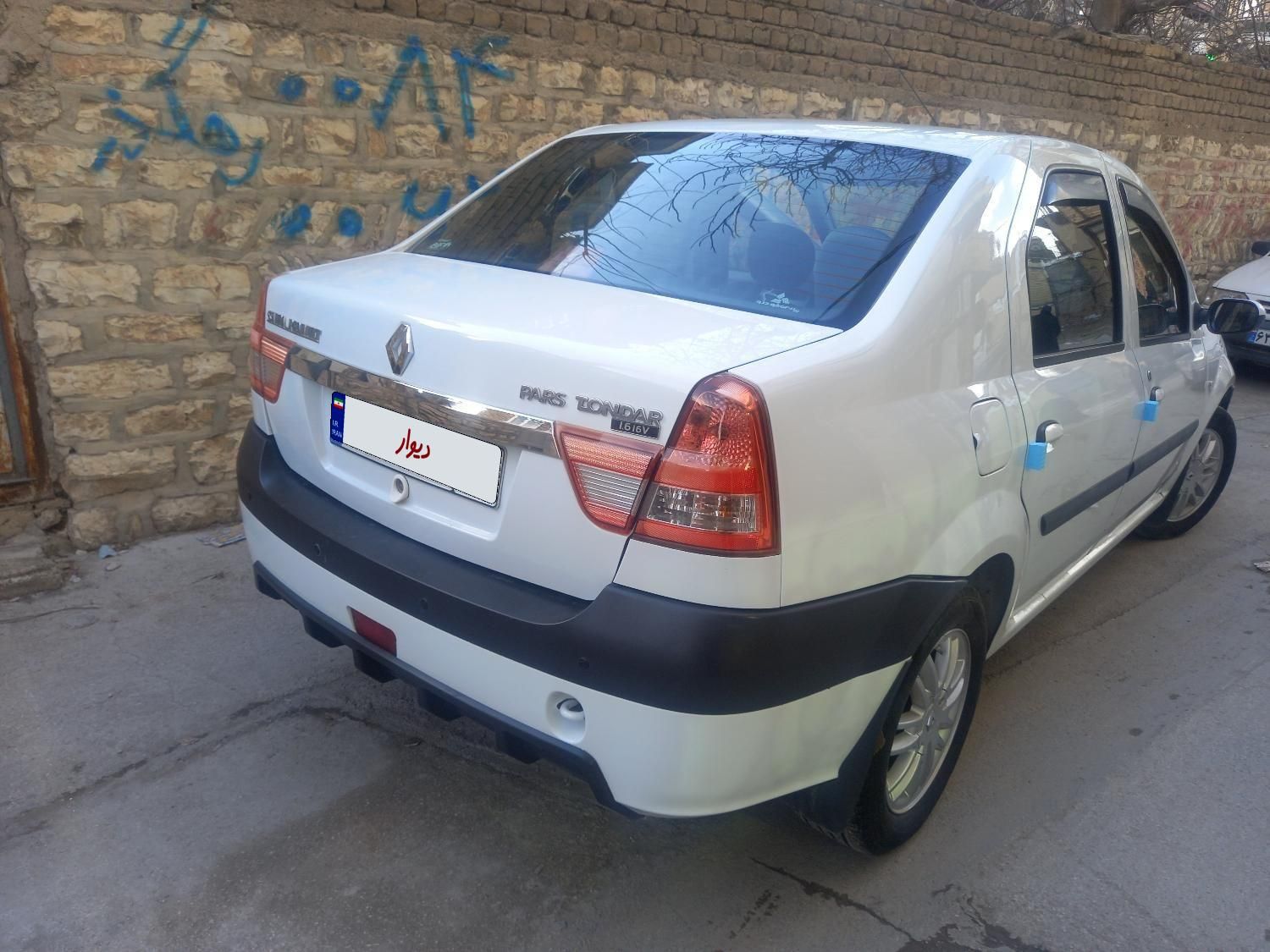 رنو پارس تندر گیربکس JHQ + مولتی مدیا - 1395