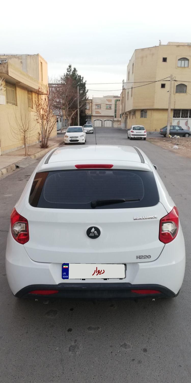 برلیانس H220 دنده‌ای - 2018