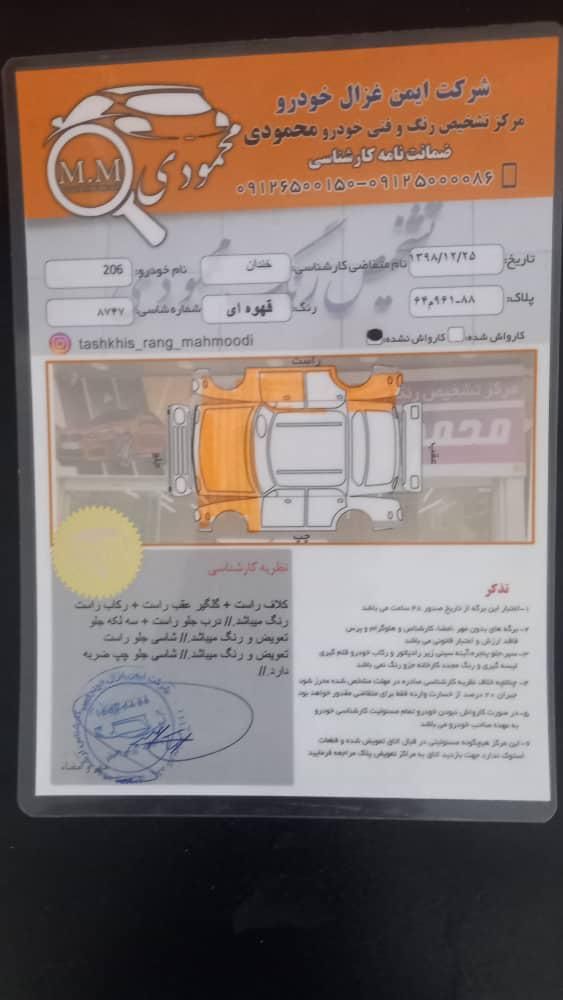 پژو 206 تیپ 2 - 1389