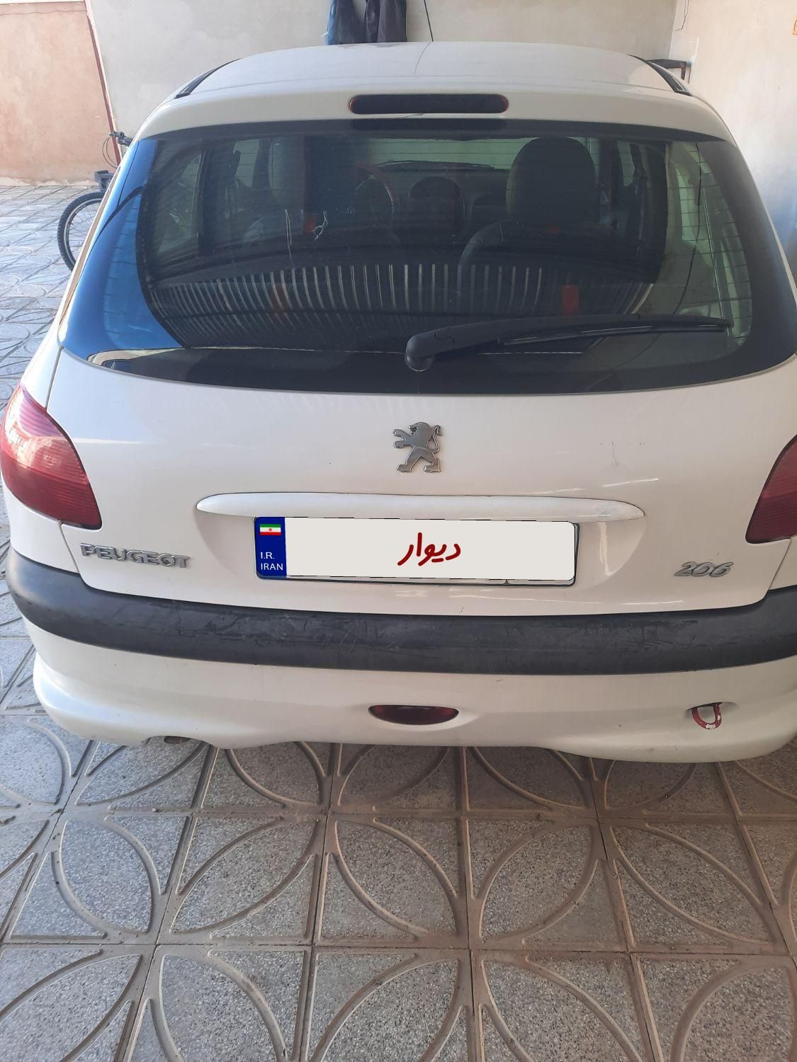 پژو 206 تیپ 2 - 1387