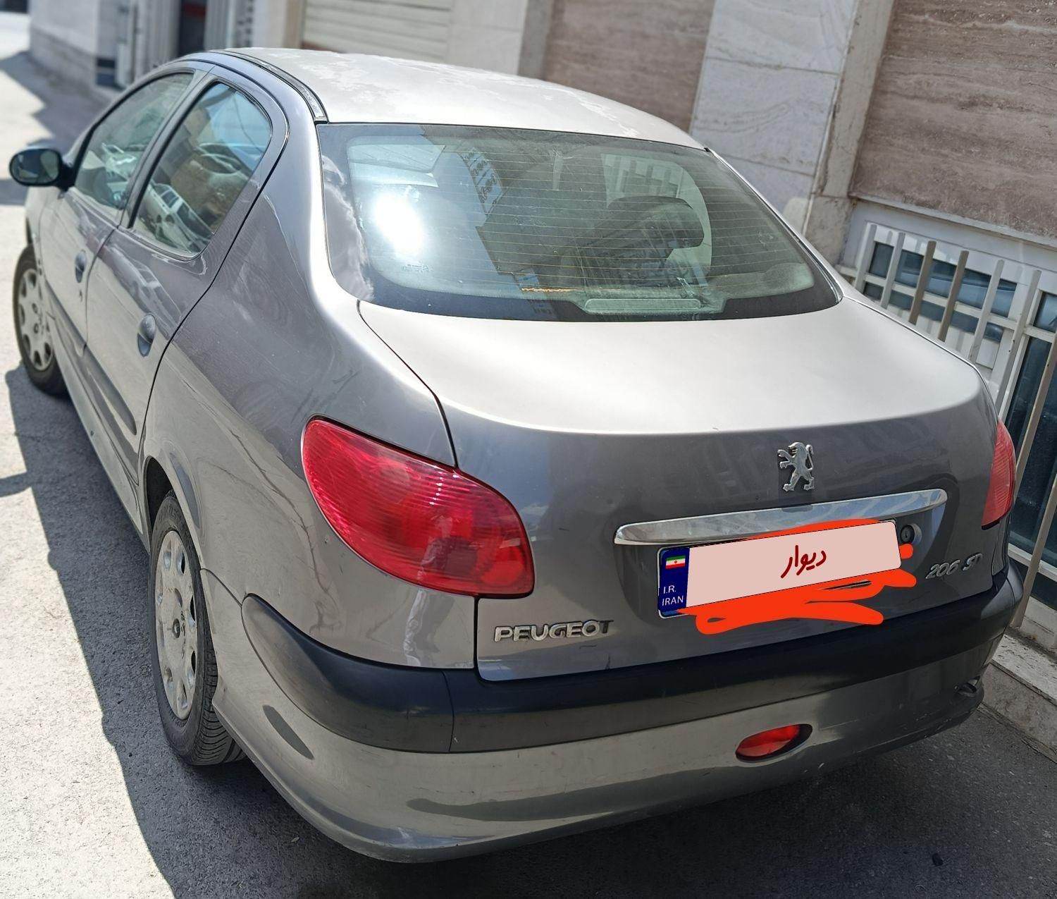 پژو 206 تیپ 5 - 1390