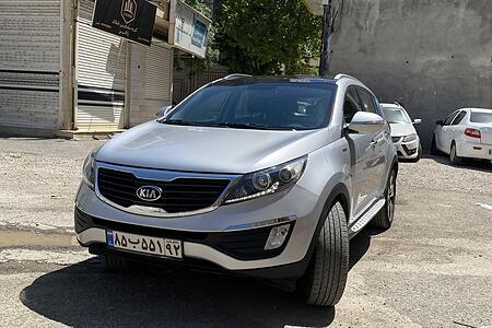 کیا اسپورتیج 4 سیلندر 2400cc - 2013