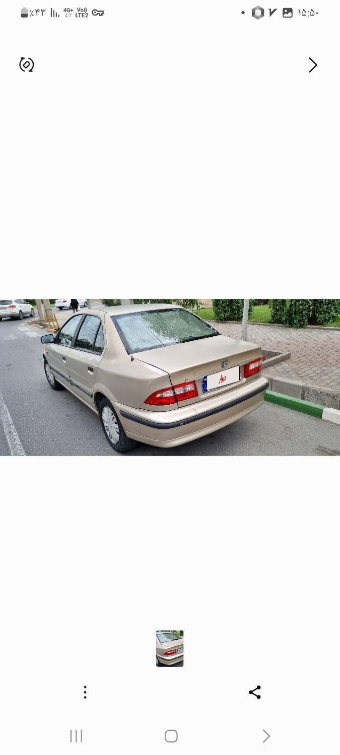 سمند X7 بنزینی - 1383