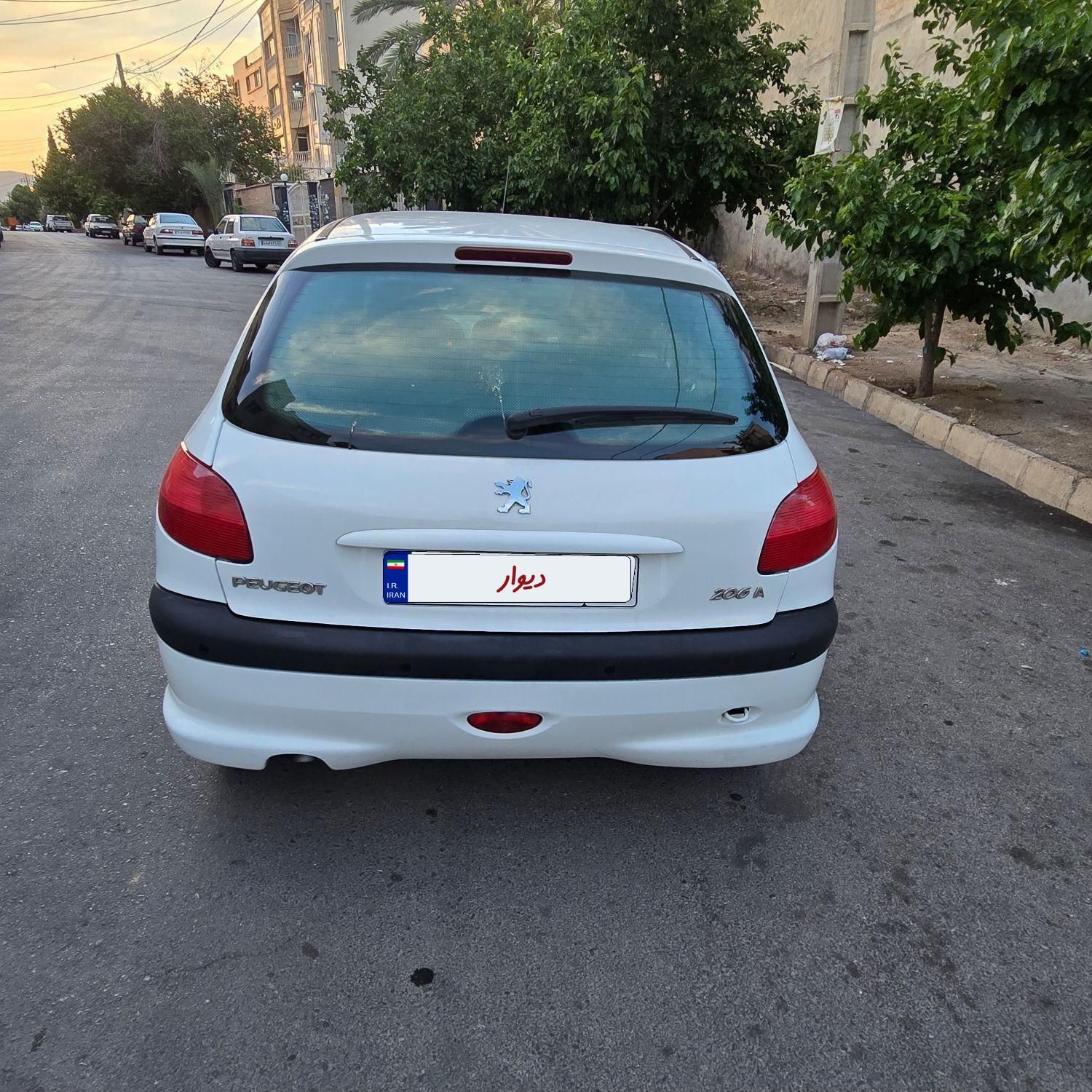 پژو 206 تیپ 6 - 1387