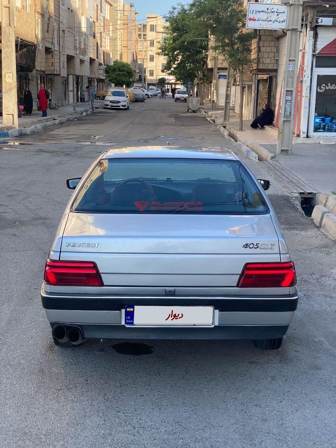 پژو 405 GLX - دوگانه سوز - 1387