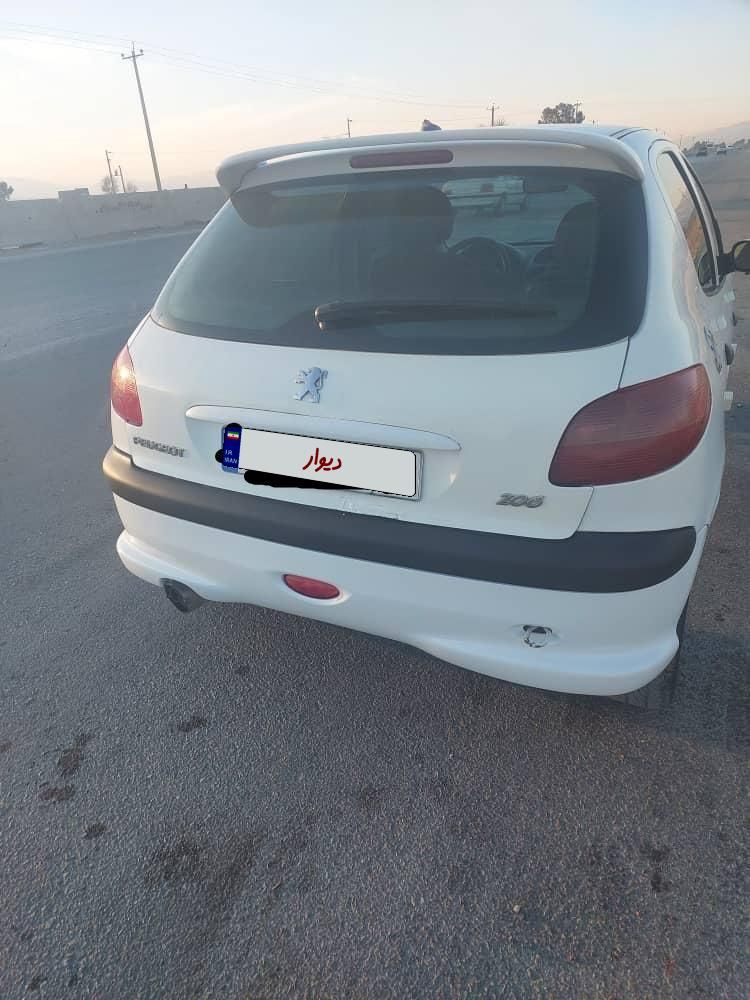 پژو 206 تیپ 5 - 1389