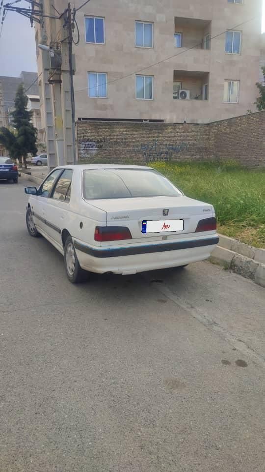 پژو پارس دوگانه سوز - 1386