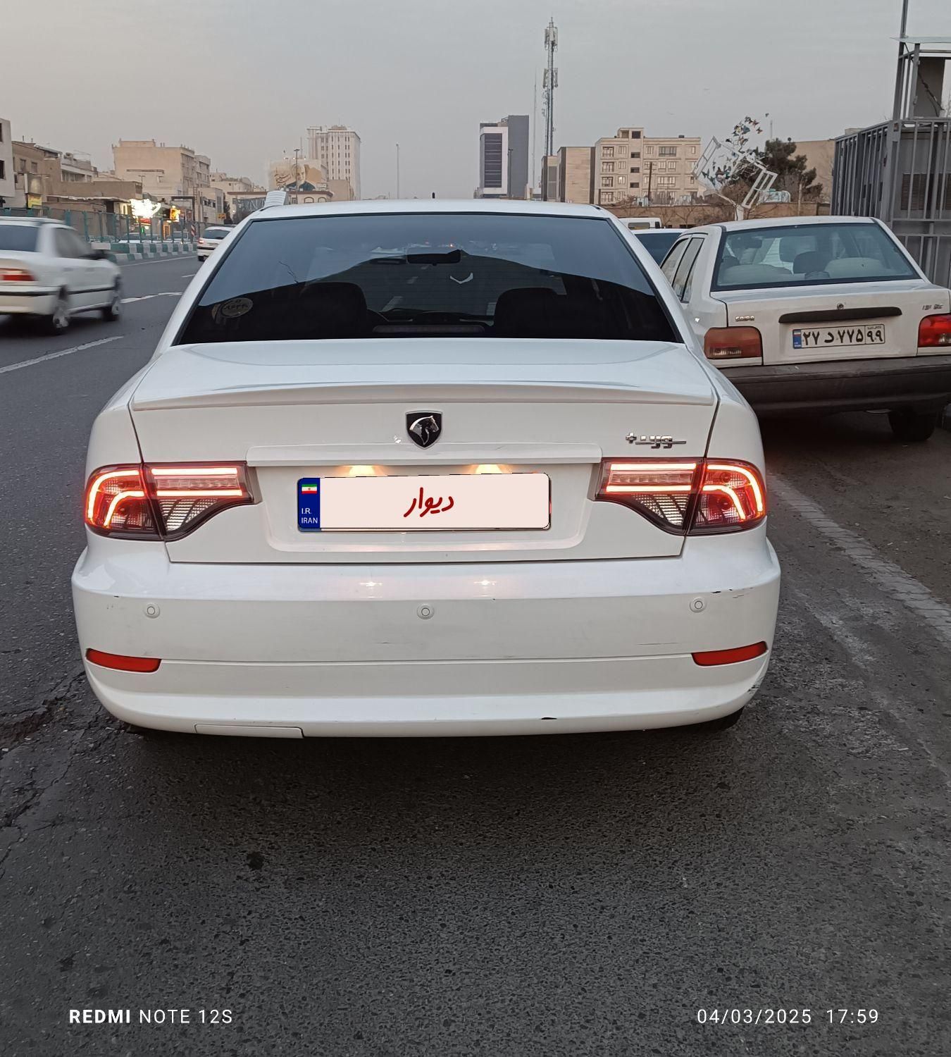 سمند سورن پلاس EF7 بنزینی - 1400
