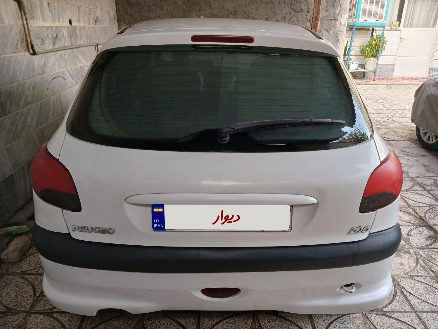 پژو 206 تیپ 3 - 1387