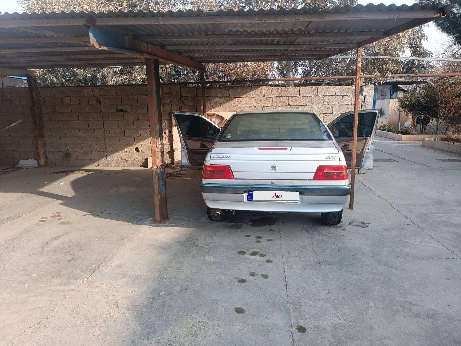 پژو 405 SLX دوگانه سوز XU7 - 1389