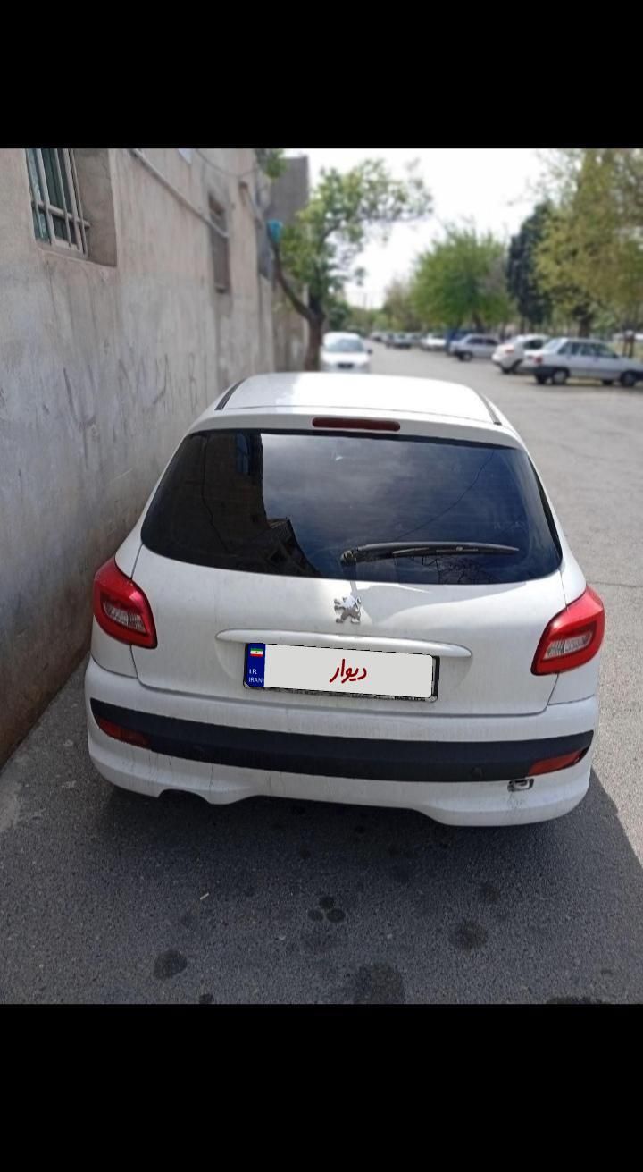 پژو 206 تیپ 3 - 1391