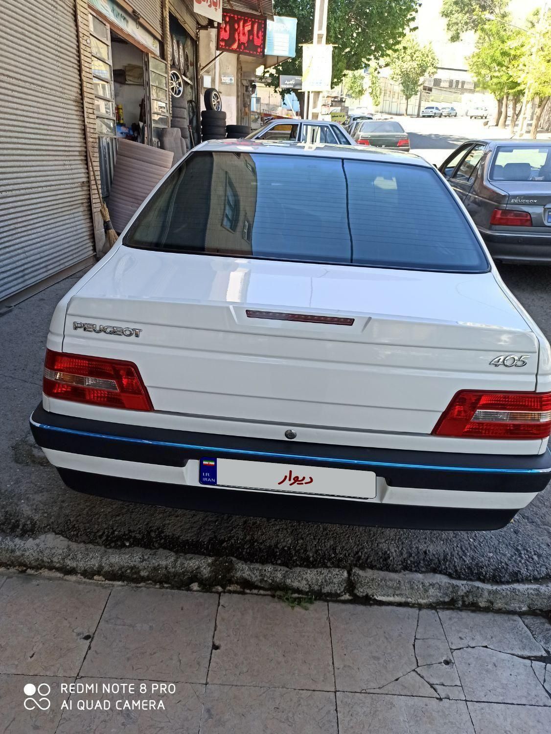 پژو 405 SLX بنزینی  XU7 - 1389