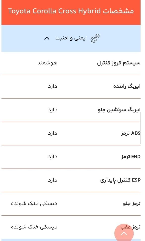 تویوتا کرولا GLI اتوماتیک فول - 2024