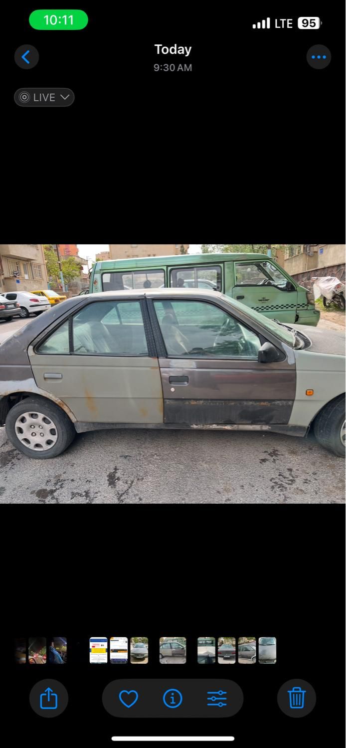 پژو 405 GLX - 1382