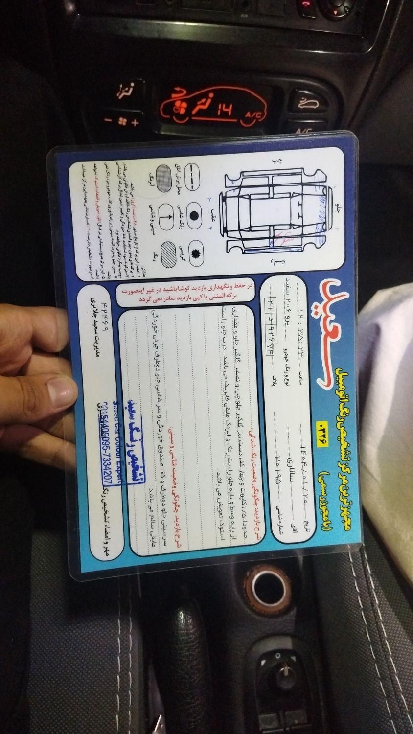پژو 206 تیپ 5 - 1394