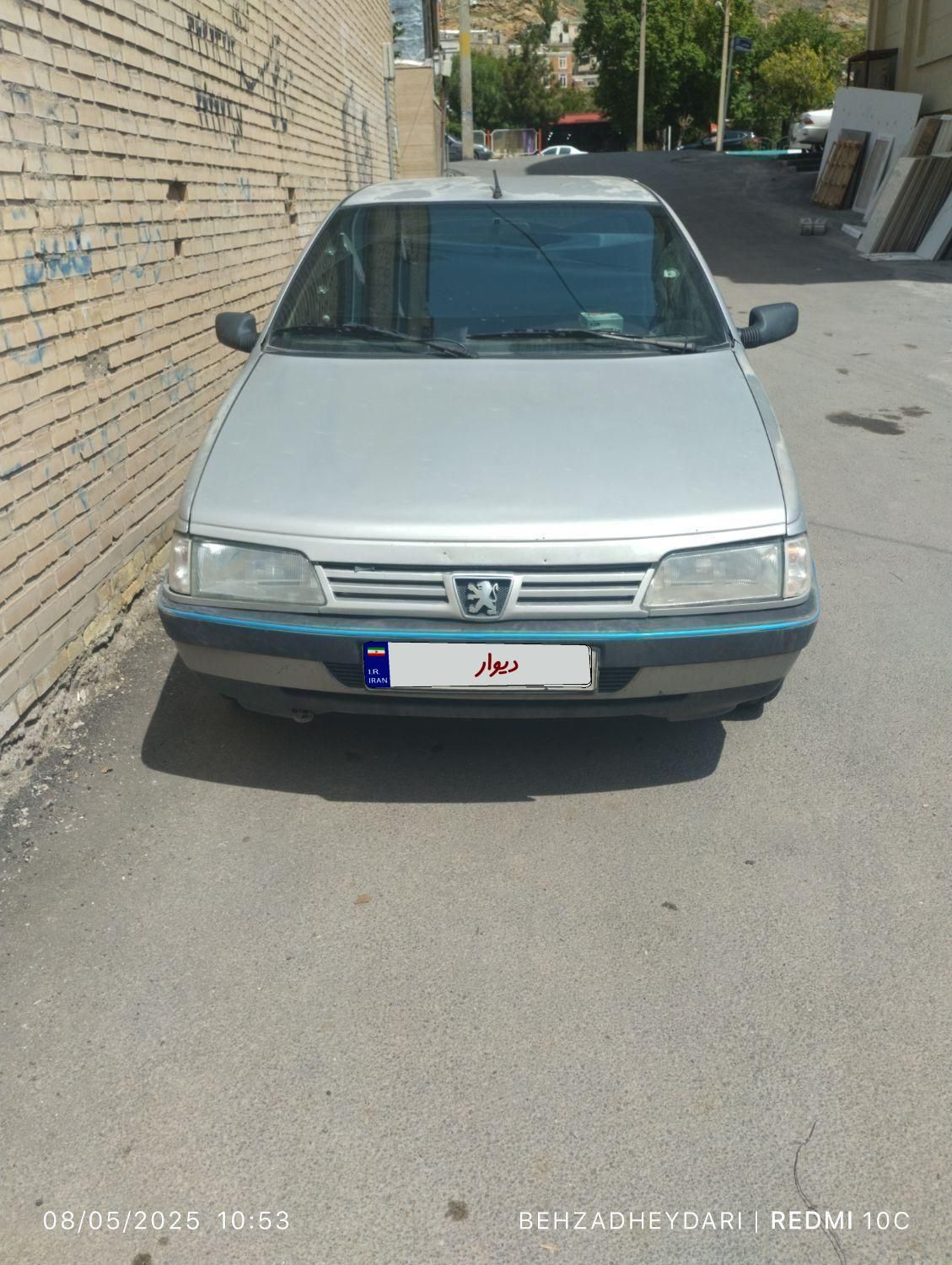 پژو 405 GLX - دوگانه سوز - 1389