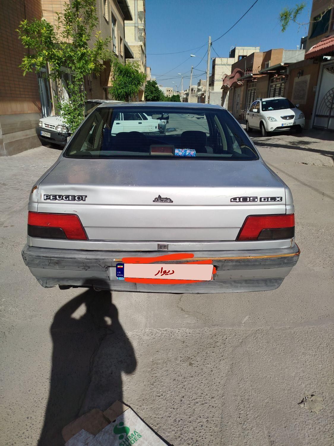 پژو 405 GLX - دوگانه سوز - 1386