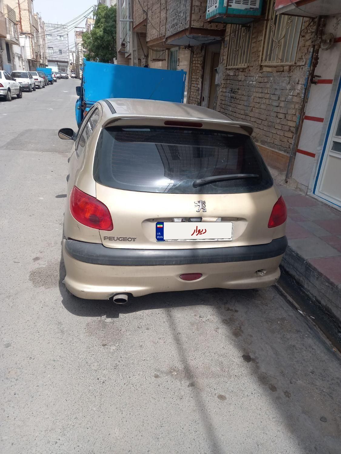 پژو 206 تیپ 3 - 1383