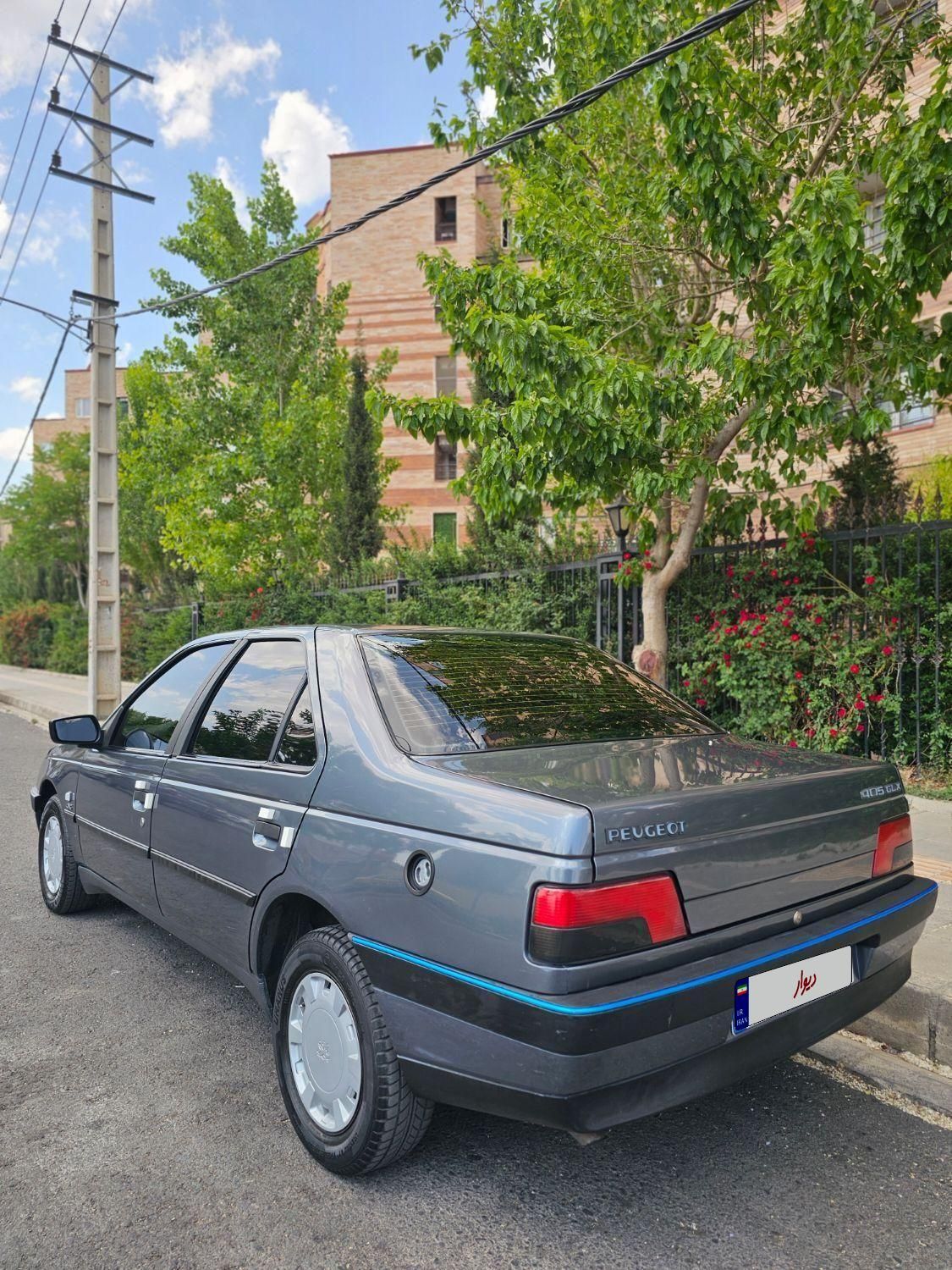 پژو 405 SLX دوگانه سوز XU7 - 1395