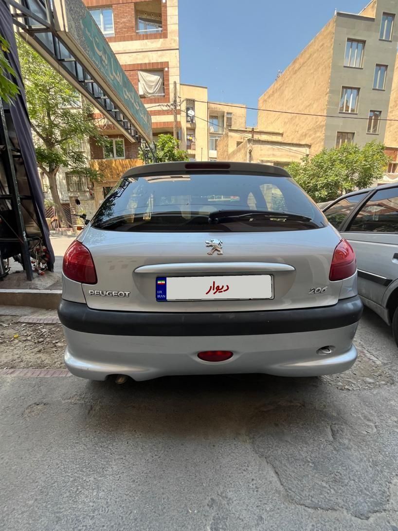 پژو 206 تیپ 2 - 1387