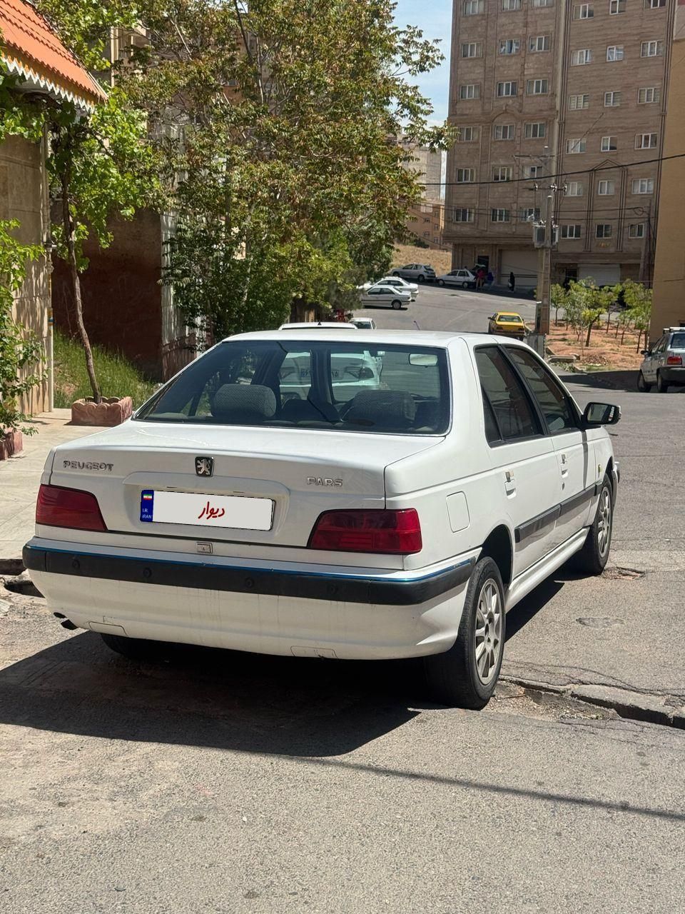 پژو پارس دوگانه سوز - 1390