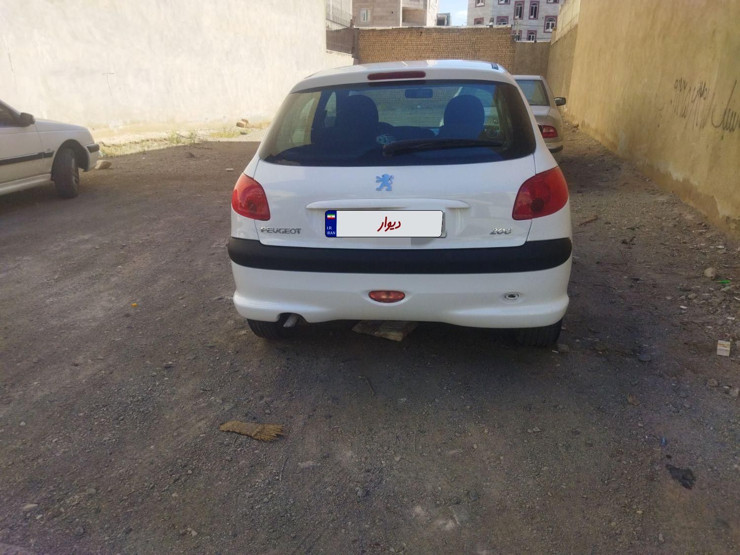 پژو 206 تیپ 6 - 1389