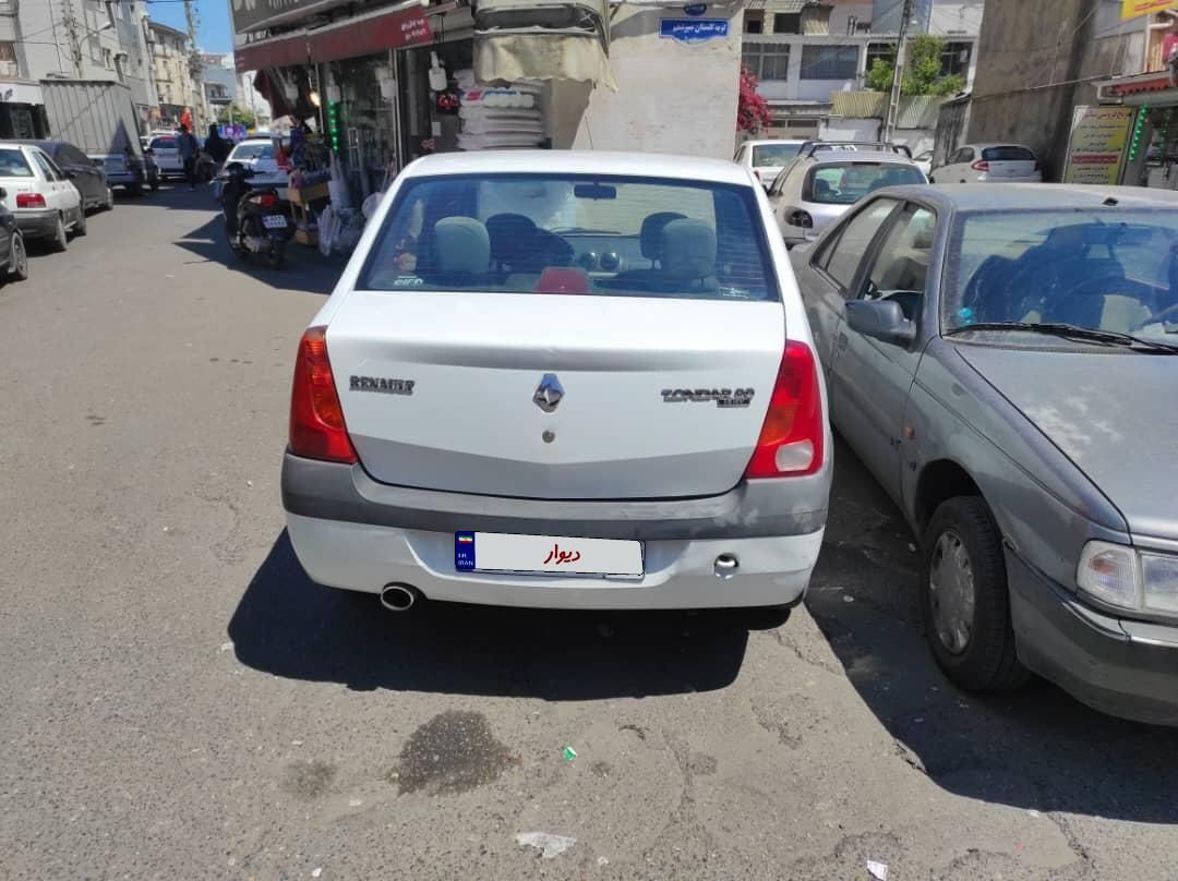 رنو پارس تندر گیربکس JHQ + مولتی مدیا - 1396