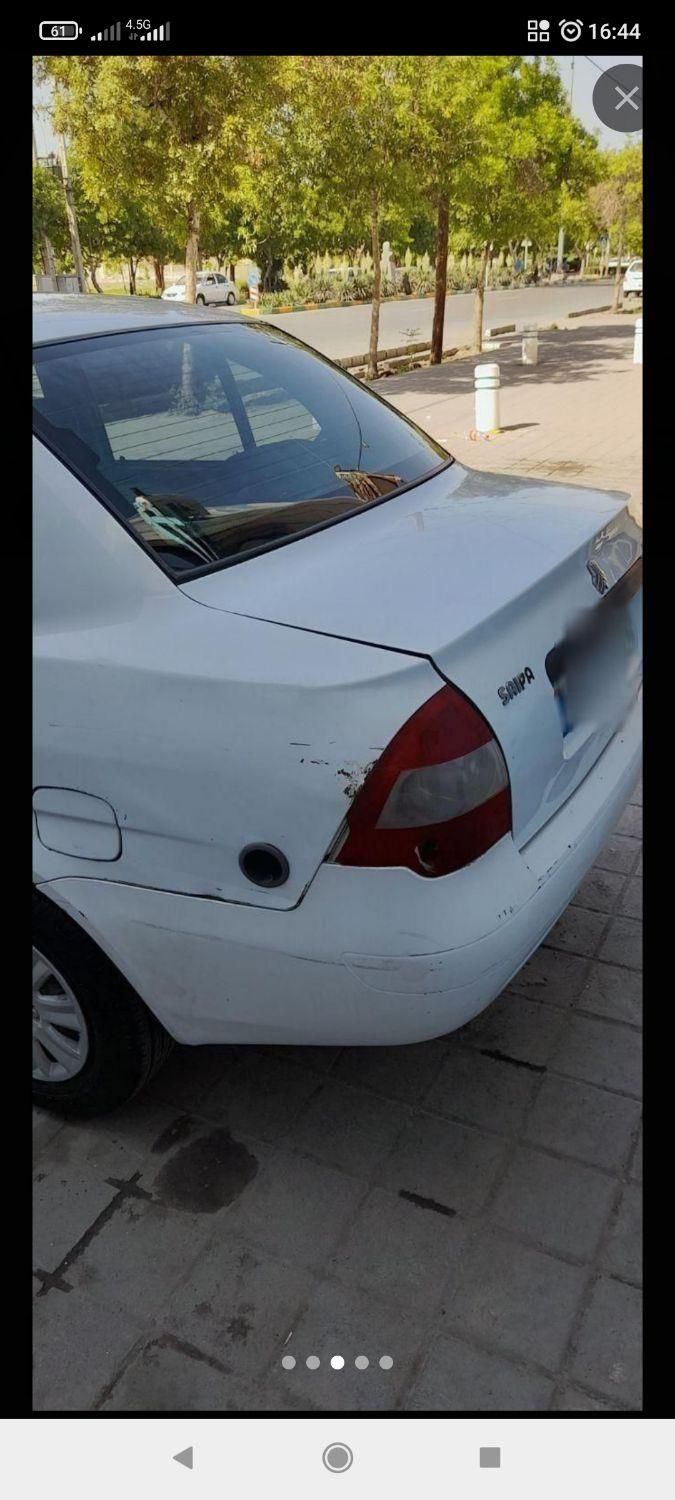 تیبا صندوق دار EX - 1393