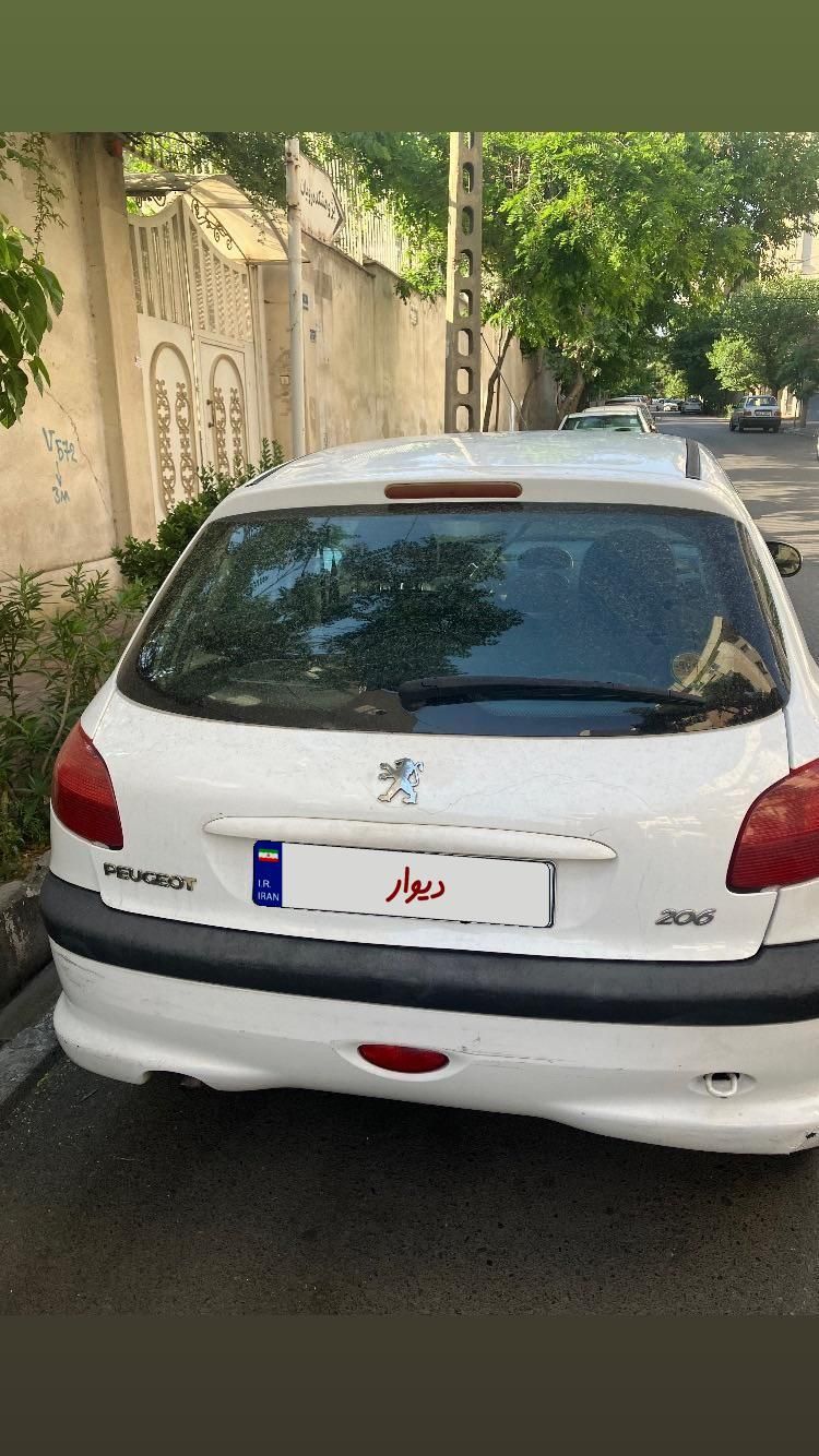 پژو 206 تیپ 2 - 1391