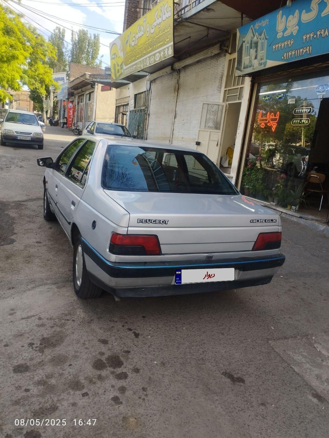 پژو 405 GLX - دوگانه سوز - 1386