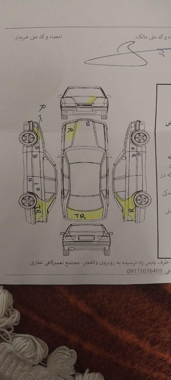 پژو پارس دوگانه سوز - 1391