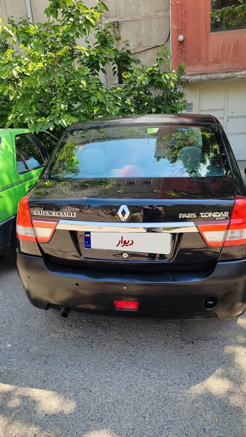 رنو پارس تندر گیربکس JHQ + مولتی مدیا - 1396