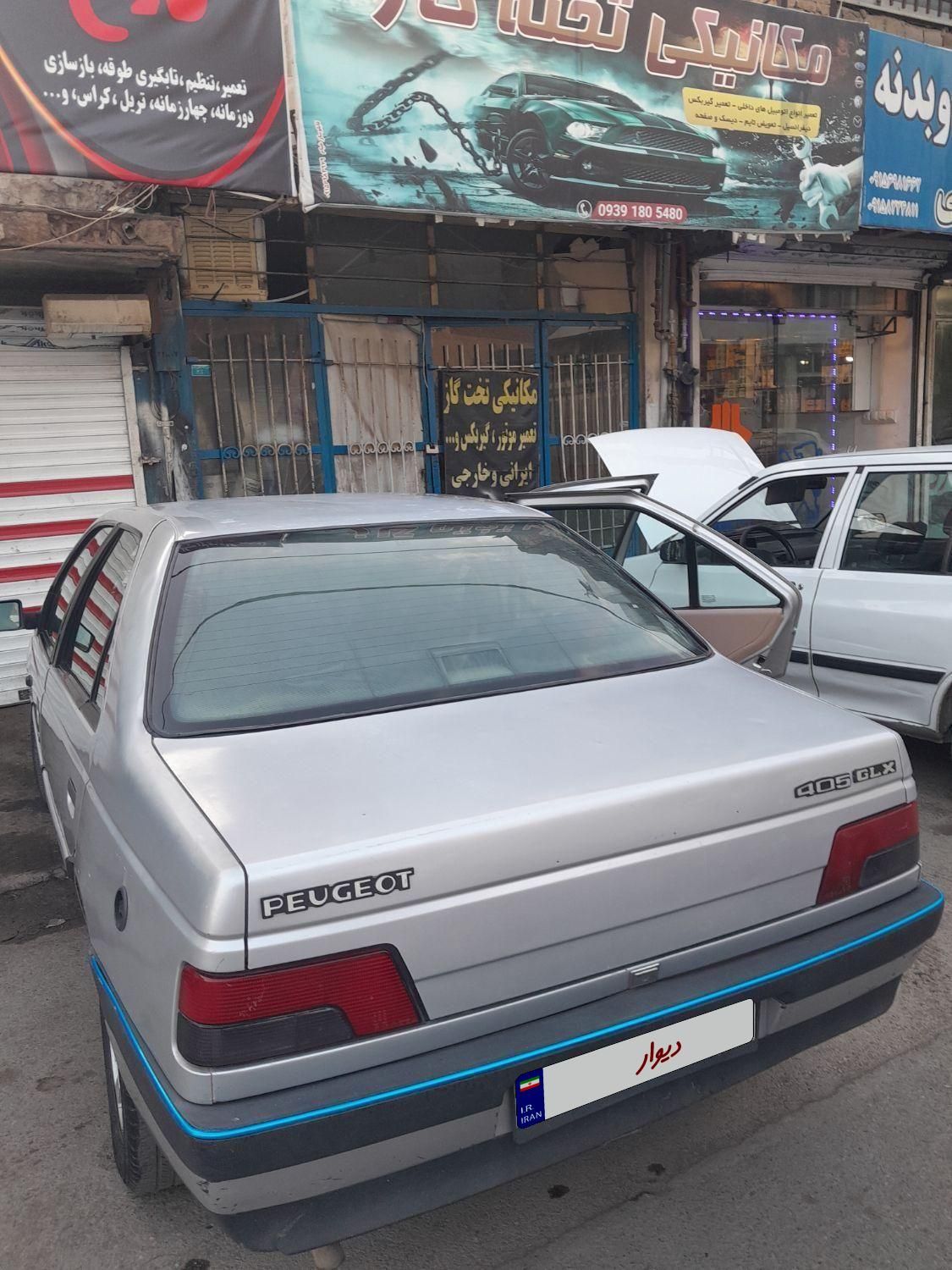 پژو 405 GLX - دوگانه سوز - 1389