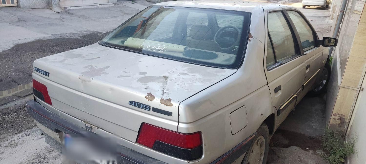 پژو 405 GLX - دوگانه سوز - 1386