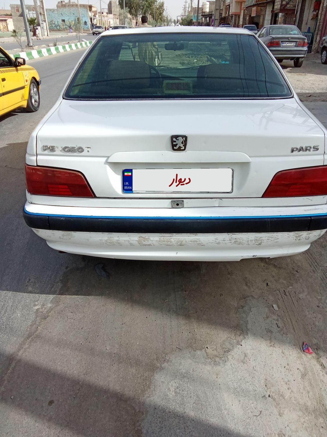 پژو پارس دوگانه سوز - 1386