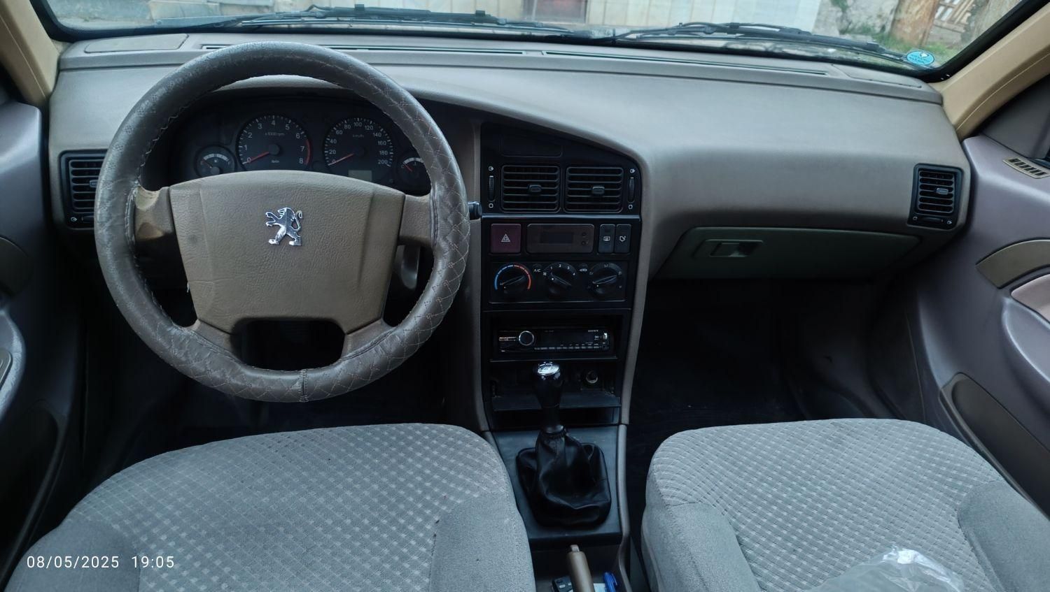 پژو 405 SLX دوگانه سوز XU7 - 1390