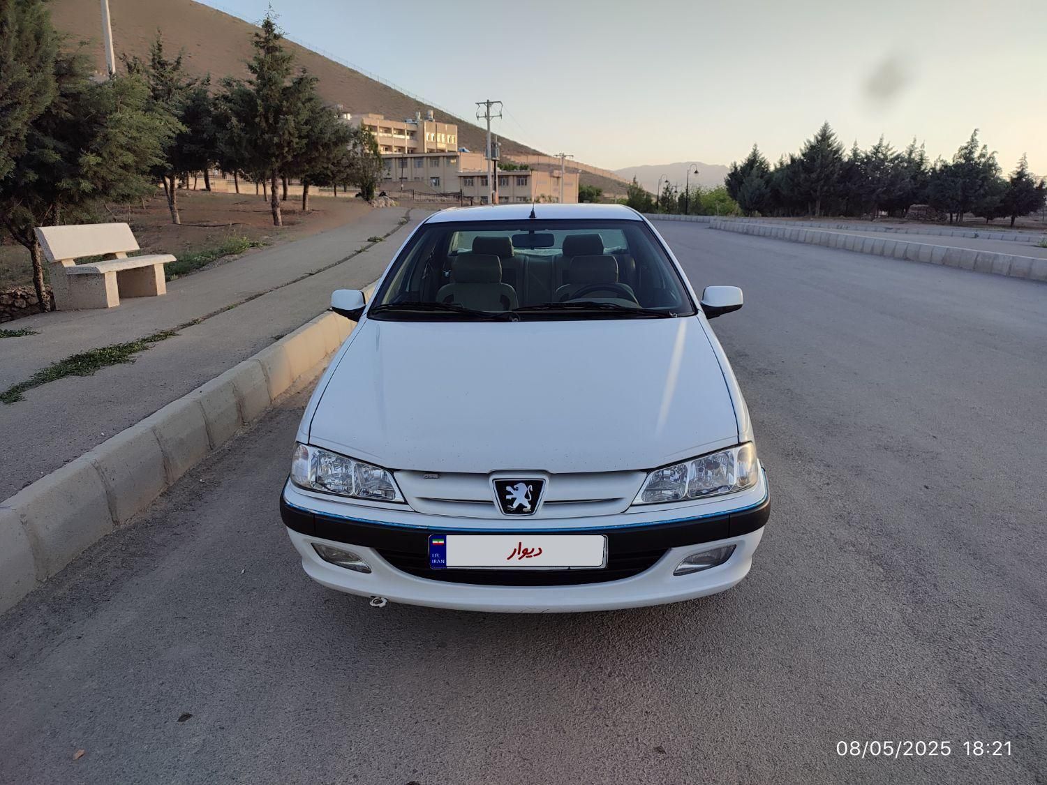 پژو پارس دوگانه سوز - 1386