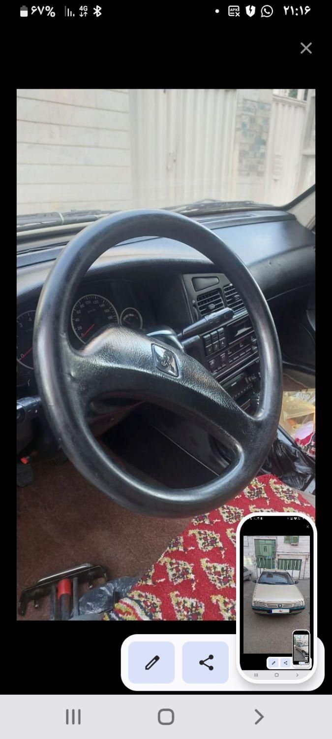 پژو 405 GLX - دوگانه سوز - 1384