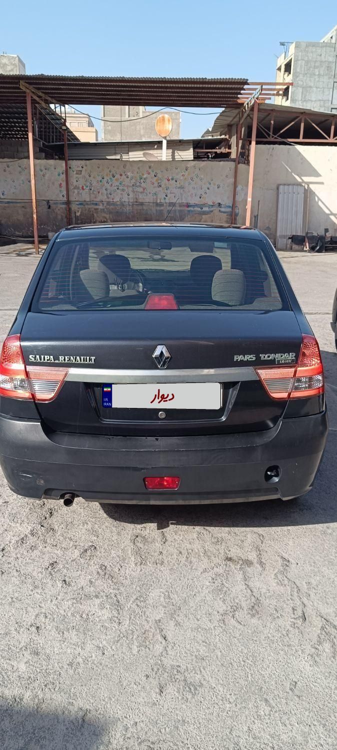 رنو پارس تندر گیربکس JHQ + مولتی مدیا - 1396