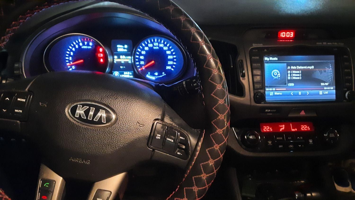 کیا اسپورتیج 4 سیلندر 2400cc - 2014