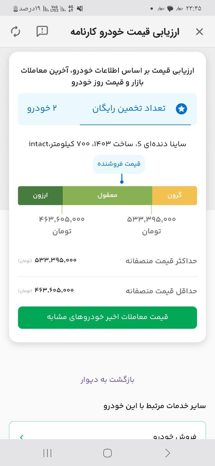 ساینا S دنده ای بنزینی - 1403