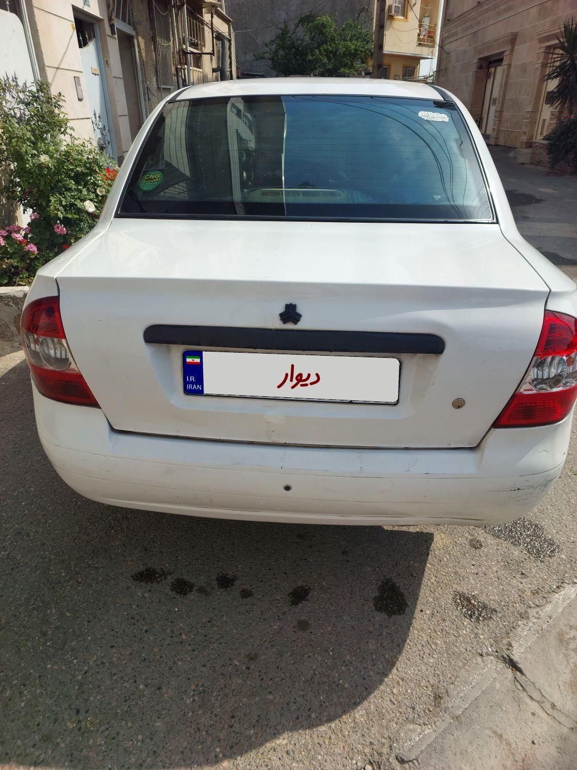تیبا صندوق دار LX دوگانه سوز - 1390