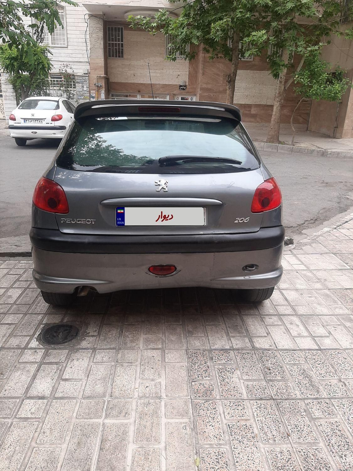 پژو 206 تیپ 2 - 1386