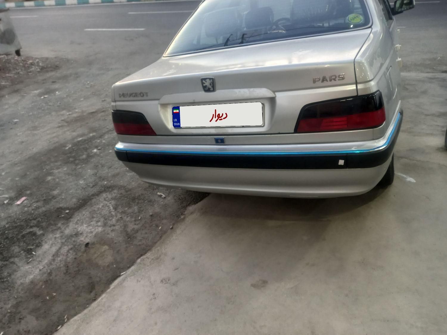 پژو پارس دوگانه سوز - 1386