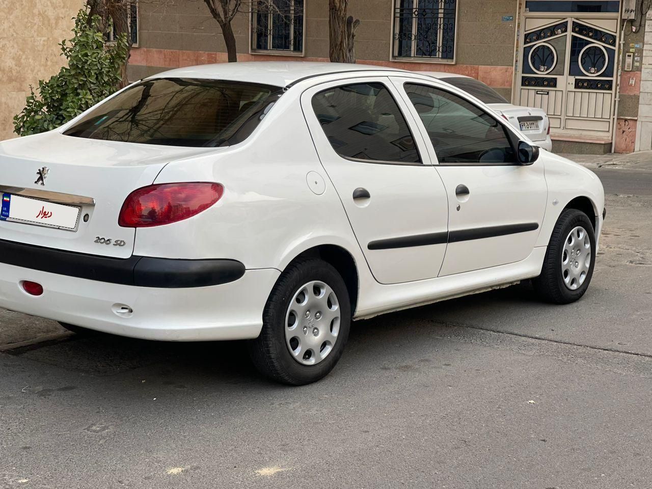 پژو 206 SD v8 - 1393