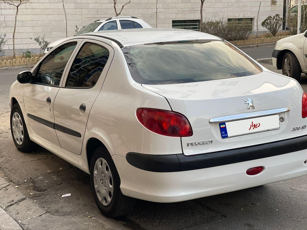 پژو 206 SD v8 - 1393