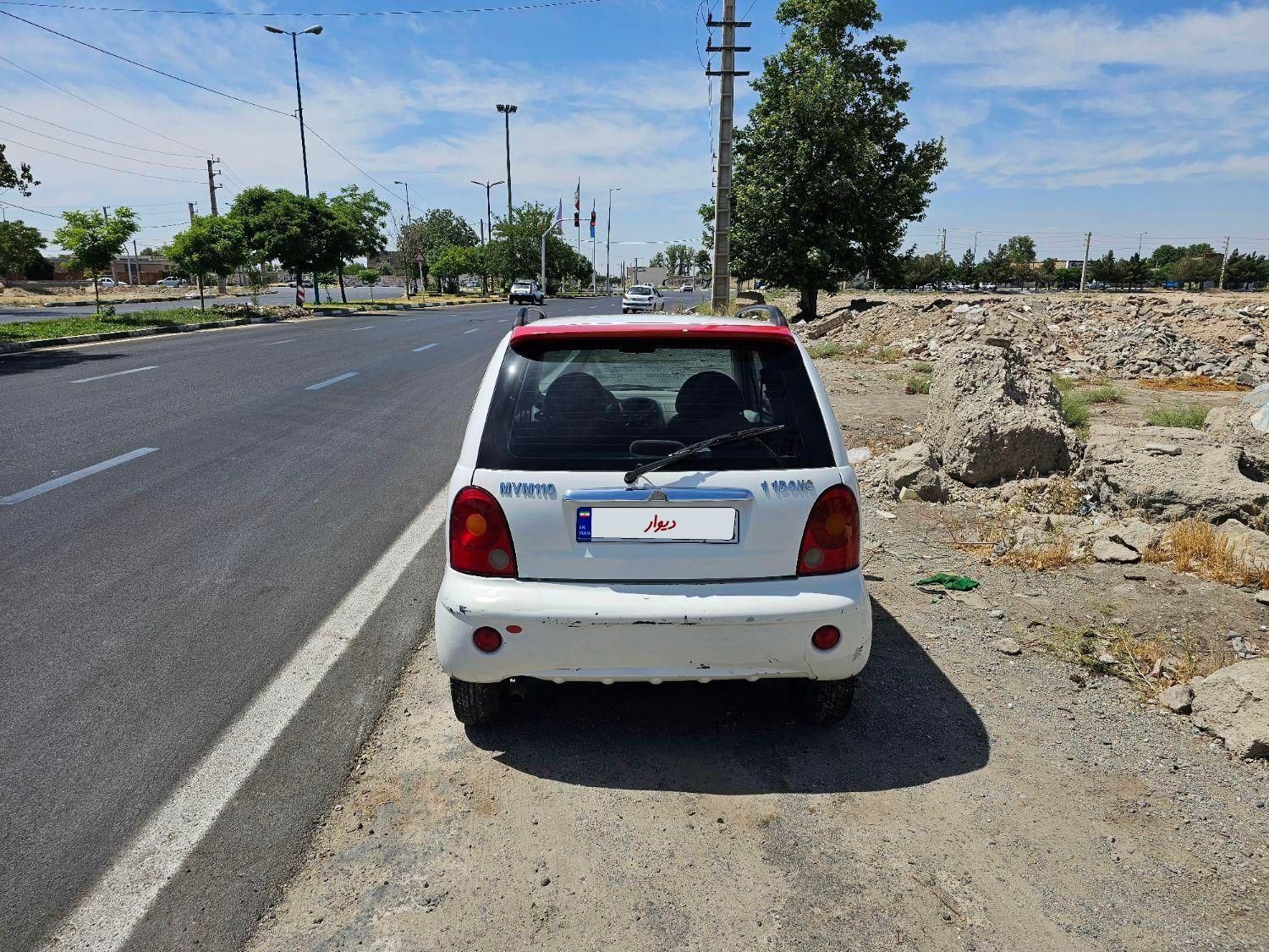 ام وی ام 110 چهار سیلندر دنده ای - 2012