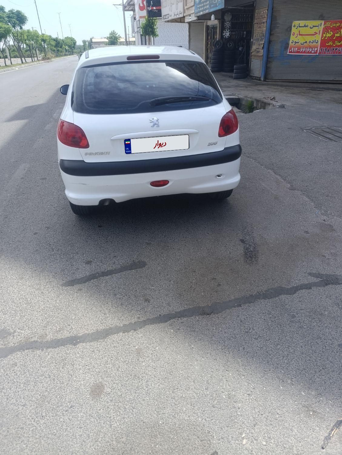 پژو 206 تیپ 2 - 1399