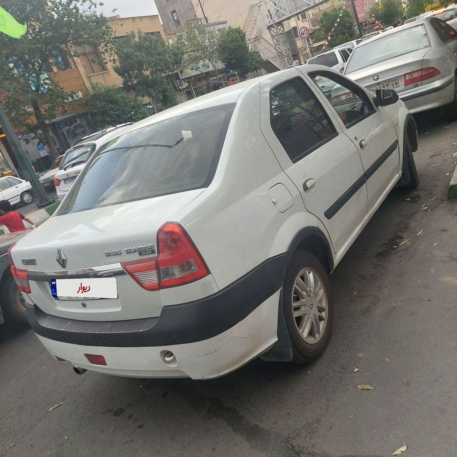 رنو پارس تندر گیربکس JHQ + مولتی مدیا - 1397