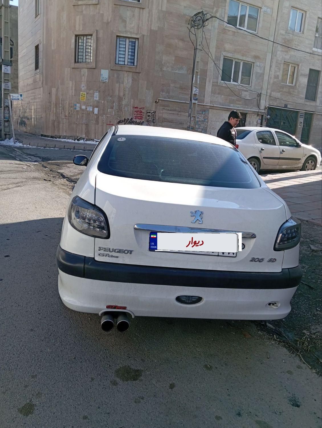 پژو 206 تیپ 2 - 1389